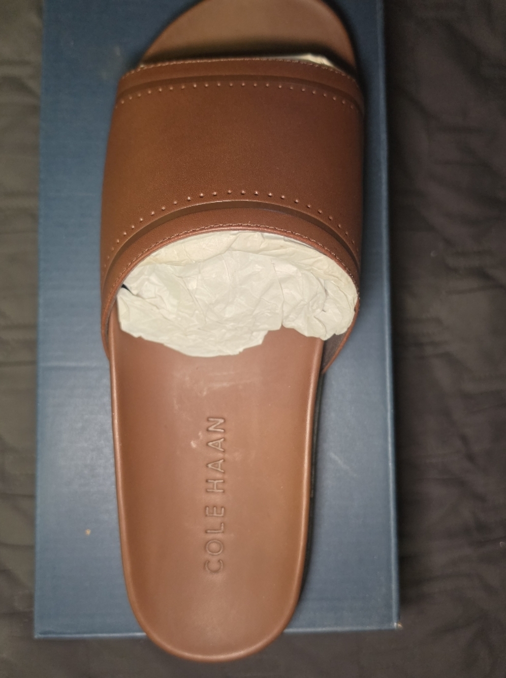 NIB Cole Haan Men's Modern Classics Slide Sandals Black 9